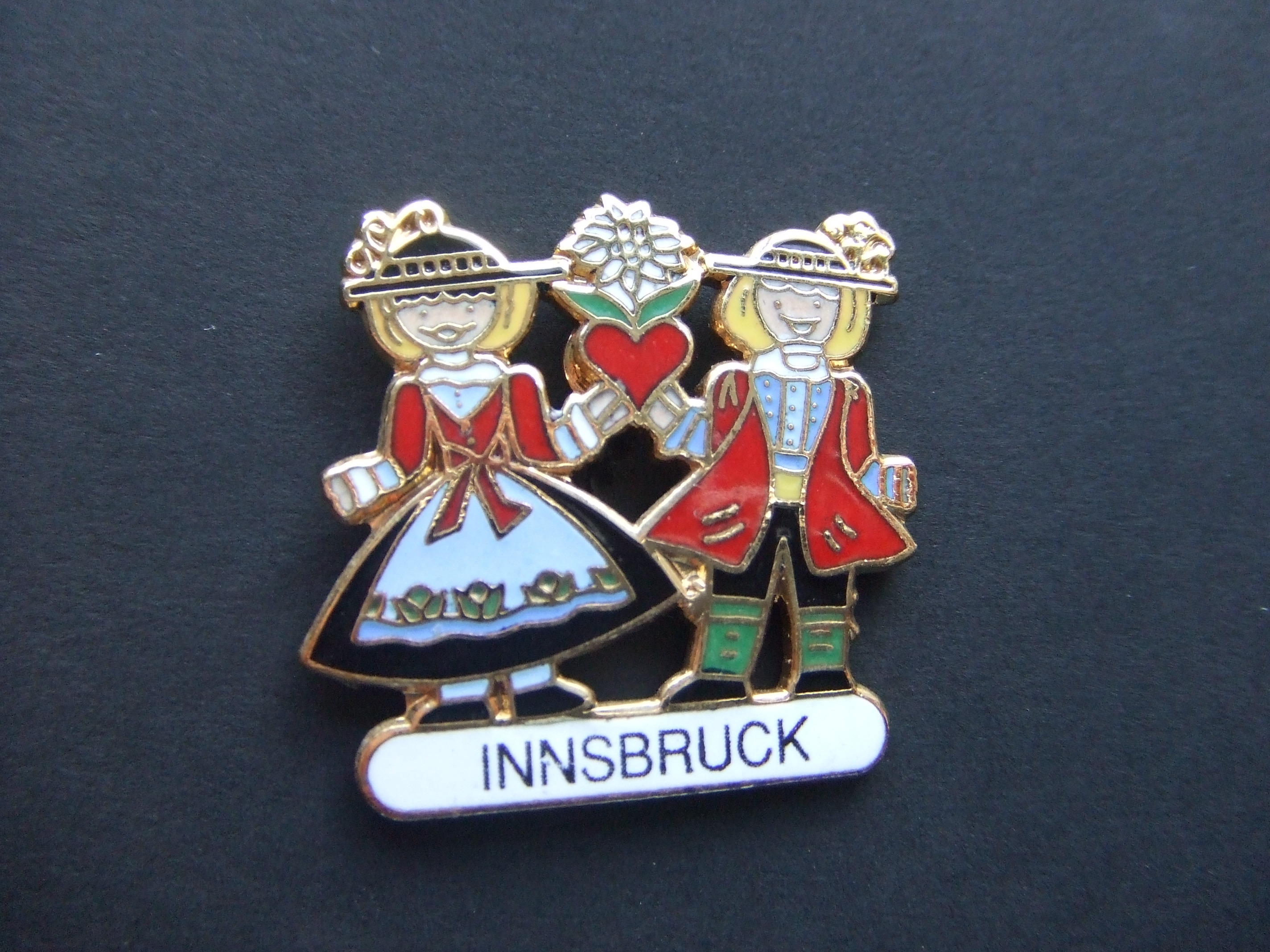 Innsbruck Oostenrijk Souvenir klederdracht